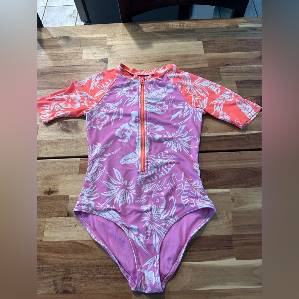 GAP Kids | Girls One piece Swimsuit Sleeves| Size L - Picture 1 of 8